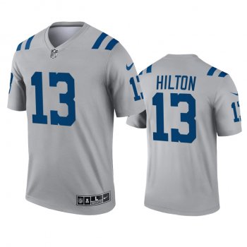 Indianapolis Colts T.Y. Hilton Gray 2021 Inverted Legend Jersey