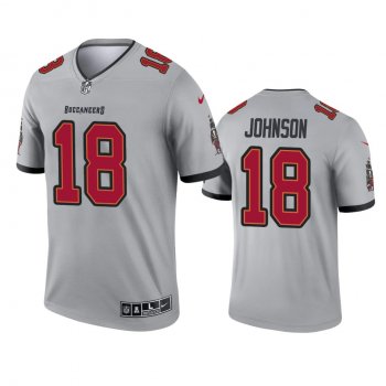 Tampa Bay Buccaneers Tyler Johnson Gray 2021 Inverted Legend Jersey