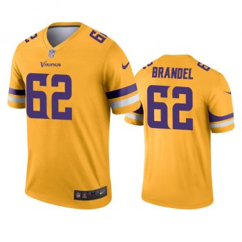 Minnesota Vikings Blake Brandel Gold Inverted Legend Jersey