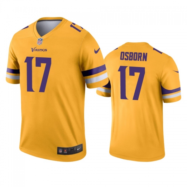 Minnesota Vikings K.J. Osborn Gold Inverted Legend Jersey