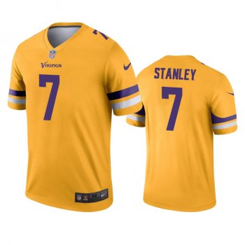 Minnesota Vikings Nate Stanley Gold Inverted Legend Jersey