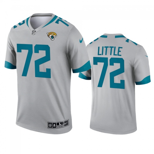 Jacksonville Jaguars Walker Little Silver 2021 Inverted Legend Jersey