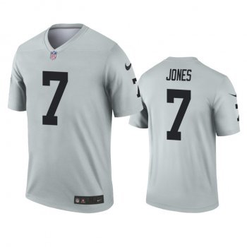 Las Vegas Raiders Zay Jones Silver Inverted Legend Jersey