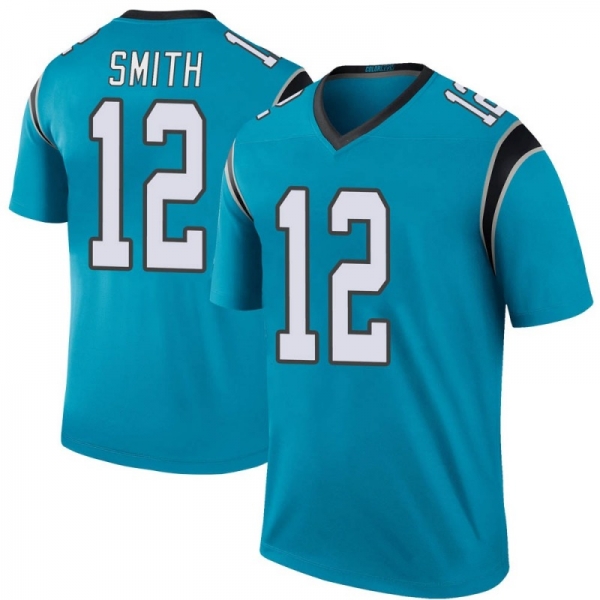 Blue Men's Shi Smith Carolina Panthers Legend Color Rush Jersey