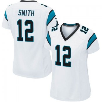 Women's White Shi Smith Carolina Panthers Game Jersey