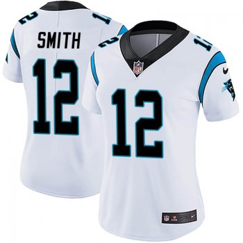 Women's White Shi Smith Carolina Panthers Limited Vapor Untouchable Jersey