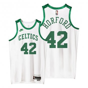 Celtics #42 Al Horford 2021 Classic Edition White Jersey Origins 75th anniversary