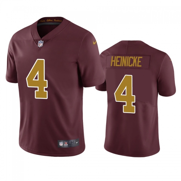 Washington Football Team Taylor Heinicke Burgundy Vapor Limited Jersey