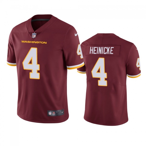 Taylor Heinicke Washington Football Team Burgundy Vapor Limited Jersey