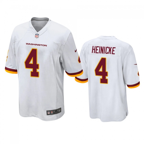 Washington Football Team Taylor Heinicke White Game Jersey