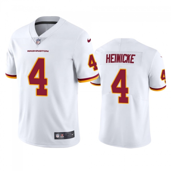 Washington Football Team Taylor Heinicke White Vapor Limited Jersey - Men's