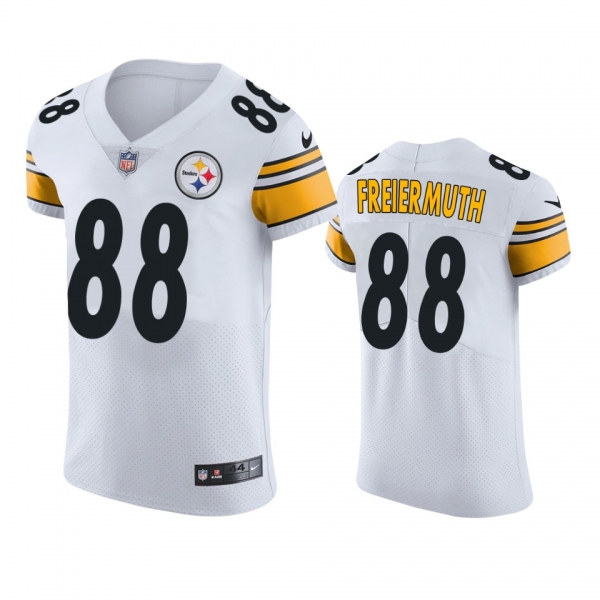 Pittsburgh Steelers Pat Freiermuth White Vapor Elite Jersey - Men's