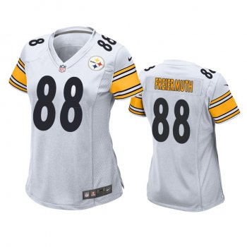 Women's Pittsburgh Steelers Pat Freiermuth White Game Jersey