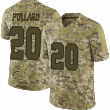 Men's Tony Pollard Dallas Cowboys Limited Camo 2018 Salute to Service Jersey