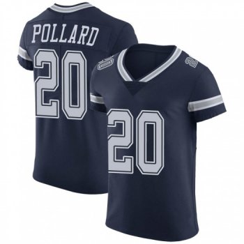 Men's Tony Pollard Dallas Cowboys Elite Navy Team Color Vapor Untouchable Jersey