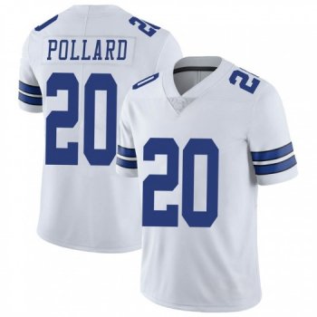 Men's Tony Pollard Dallas Cowboys Limited White Vapor Untouchable Jersey