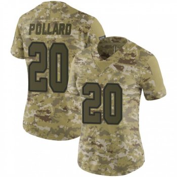 Women's Tony Pollard Dallas Cowboys Limited Camo 2018 Salute to Service Jersey