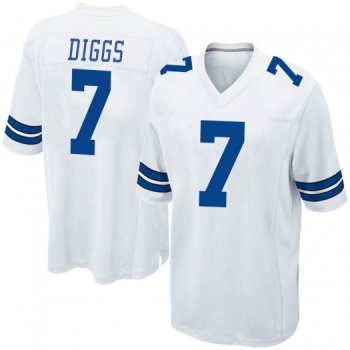 Men's Trevon Diggs Dallas Cowboys Game White Jersey