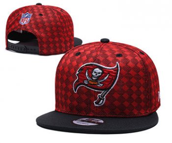 Buccaneers Team Logo Red Black Adjustable Hat TX