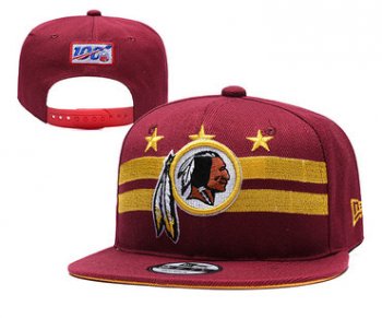 Redskins Team Logo Red 2019 Draft Adjustable Hat YD