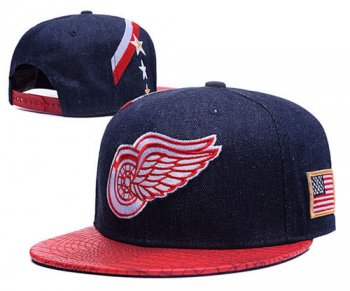 NHL Detroit Red Wings hats 2