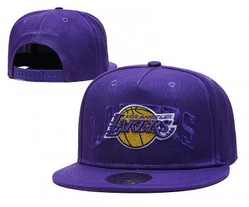 2021 NBA Los Angeles Lakers Hat TX326