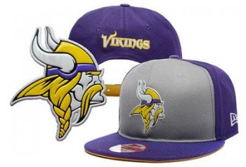 Minnesota Vikings Adjustable Snapback Hat YD160627139