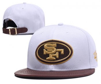 NFL San Francisco 49ers Stitched Snapback Hats 131