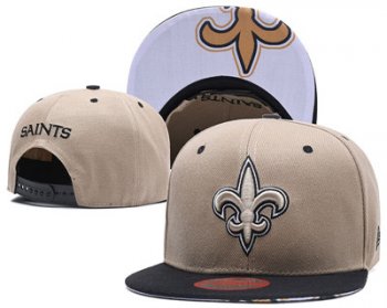 NFL New Orleans Saints Team Logo Snapback Adjustable Hat LT15