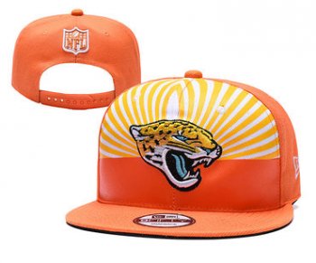 Jaguars Team Logo Orange 2019 Draft Adjustable Hat YD