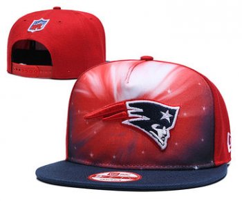 Patriots Team Logo Black Red Galaxy Adjustable Hat GS