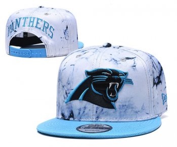 Panthers Team Logo Smoke Blue Adjustable Hat TX