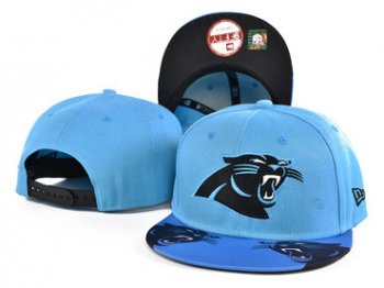 Panthers Team Logo Blue Adjustable Hat SF