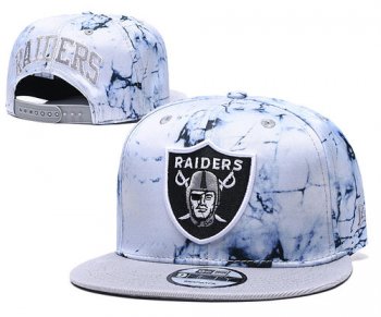 Raiders Team Logo Smoke Cream Adjustable Hat TX