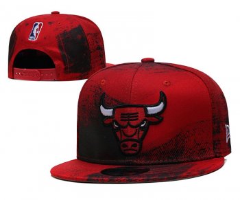 2021 NBA Chicago Bulls Hat TX 07071