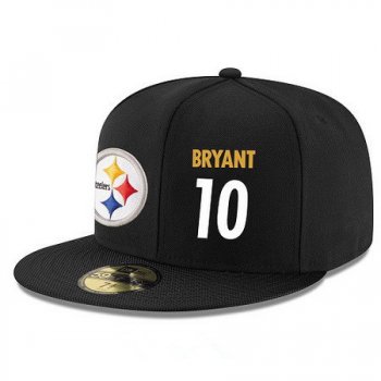 Pittsburgh Steelers #10 Martavis Bryant Snapback Cap NFL Player Black with White Number Stitched Hat