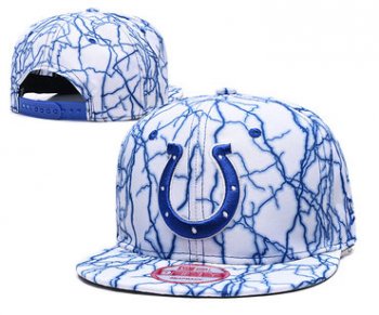 Colts Team Logo White Adjustable Hat TX