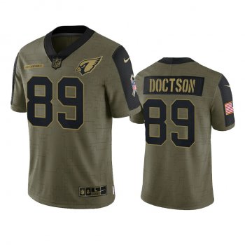 Arizona Cardinals Josh Doctson Olive 2021 Salute To Service Limited Jersey