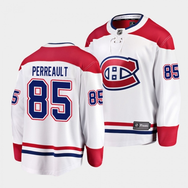 Mathieu Perreault Montreal Canadiens 2021 Away White Player Men Jersey