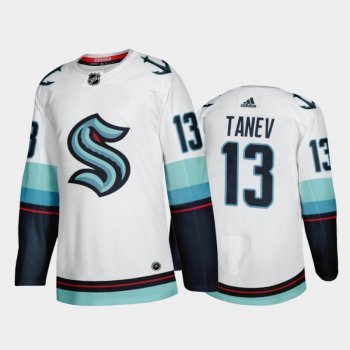 Seattle Kraken Brandon Tanev #13 Away 2021-22 Authentic Jersey White