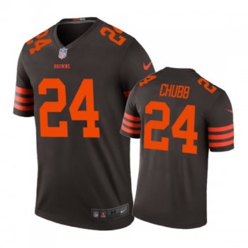 Cleveland Browns #24 Nick Chubb Nike color rush Jersey