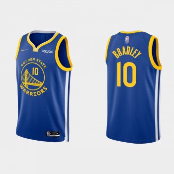 Golden State Warriors Avery Bradley #10 Nike 2021/22 75th Anniversary Diamond Royal Jersey Icon