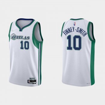 Dallas Mavericks Dorian Finney-Smith #10 Nike 2021/22 75th Anniversary City White Jersey