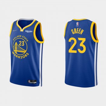 Golden State Warriors Draymond Green #23 Nike 2021/22 75th Anniversary Diamond Royal Jersey Icon