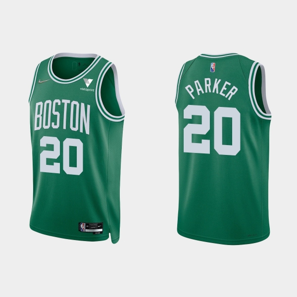 Boston Celtics Jabari Parker #20 Nike 2021/22 75th Anniversary Diamond Kelly Green Jersey Icon