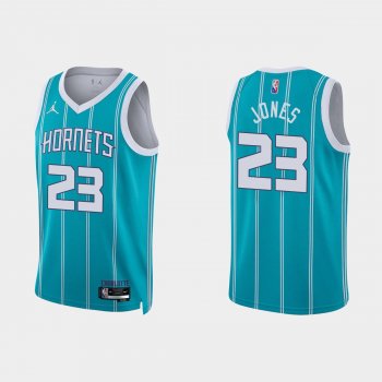 Charlotte Hornets Kai Jones #23 Nike 2021/22 75th Anniversary Diamond Teal Jersey Icon