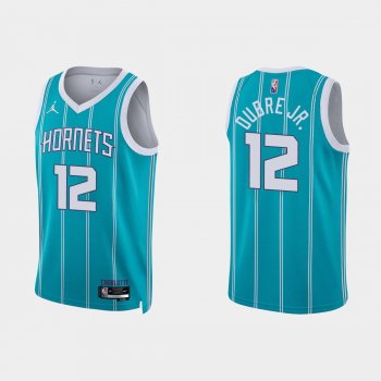 Charlotte Hornets Kelly Oubre Jr. #12 Nike 2021/22 75th Anniversary Diamond Teal Jersey Icon