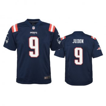 Youth New England Patriots Matthew Judon Navy Color Rush Game Jersey