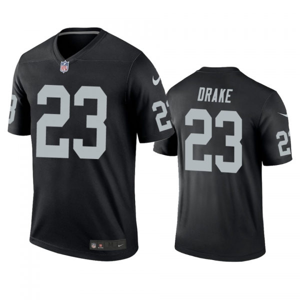 Las Vegas Raiders Kenyan Drake Black Legend Jersey