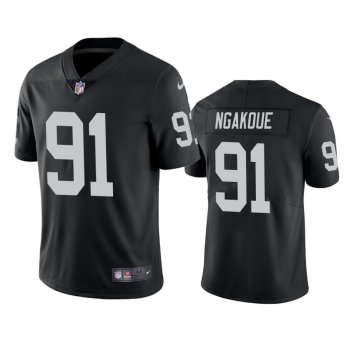 Yannick Ngakoue Las Vegas Raiders Black Vapor Limited Jersey